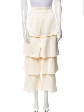 ALEXIS WIDE LEG RUFFLE PANT - SIZE XS - WORN ONCE, GOOD CONDITION